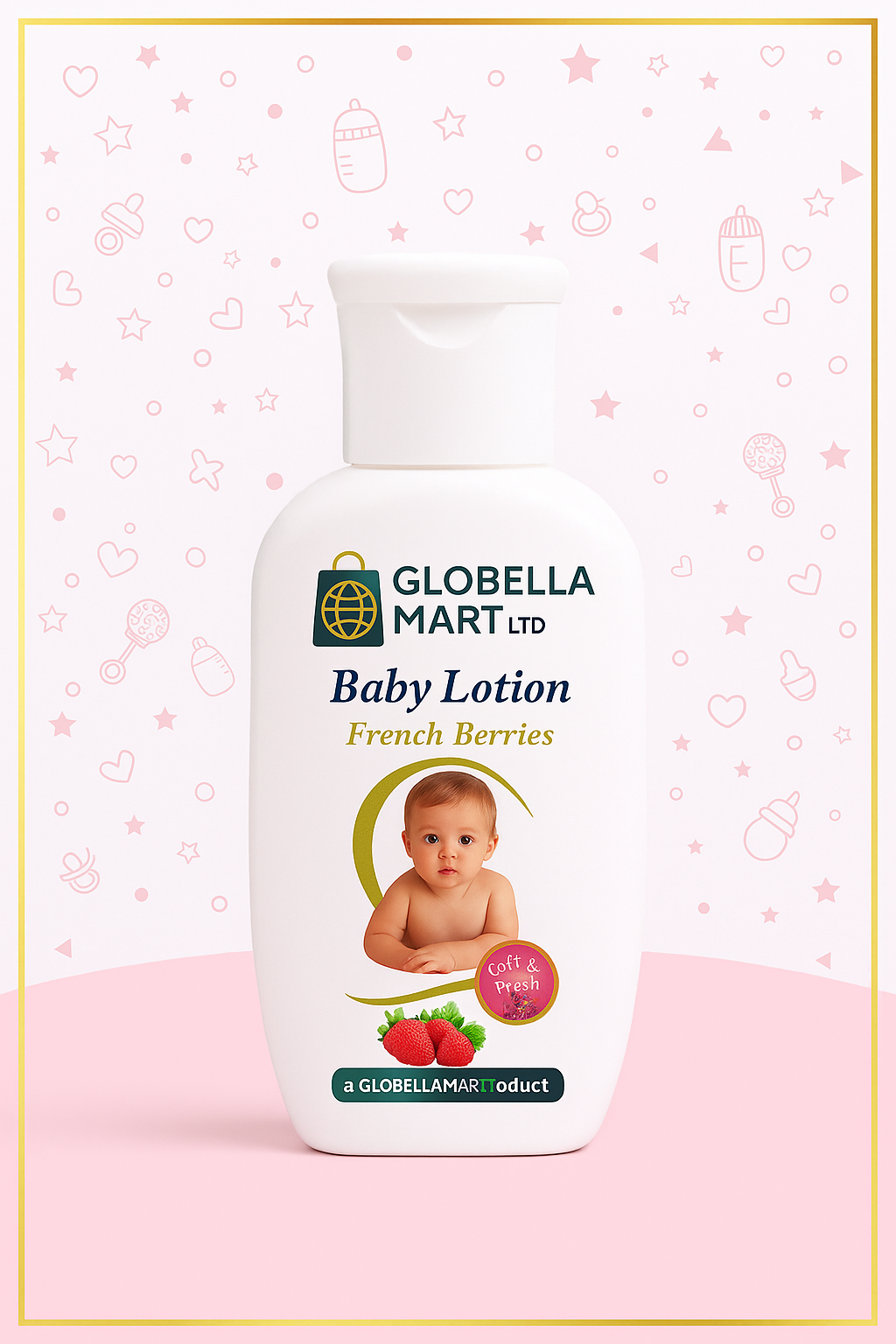 Globella Mart Baby Lotion – French Berries (Soft & Fresh)